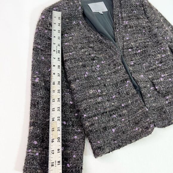 Classiques Entier Jacket Wool Alpaca Blazer Womens Medium Boucle Tweed Preppy - Picture 3 of 11